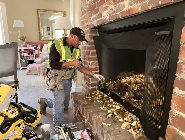Safe screening installation by Placentia Chimney Sweep in Placentia, CA