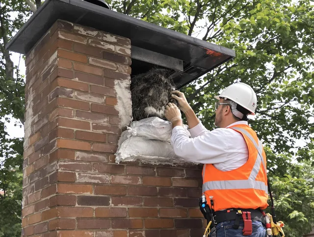 Humane removal of debris and animals by Placentia Chimney Sweep in Placentia, CA
