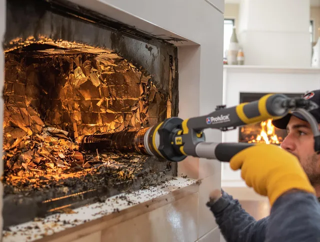 Professional chimney cleaning by Placentia Chimney Sweep in Placentia, CA